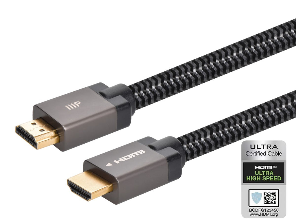 Monoprice 8K Ultra High Speed HDMI Cable - Braided