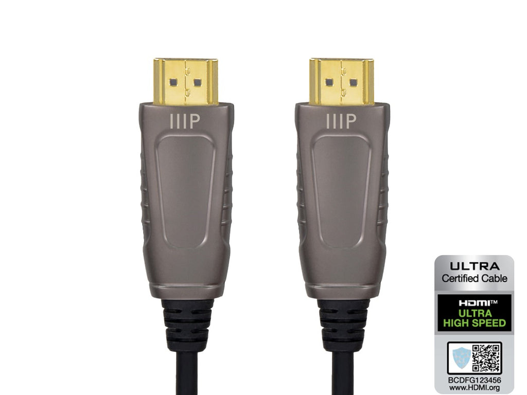 Monoprice 8K Ultra High Speed Fiber Optic HDMI Cable