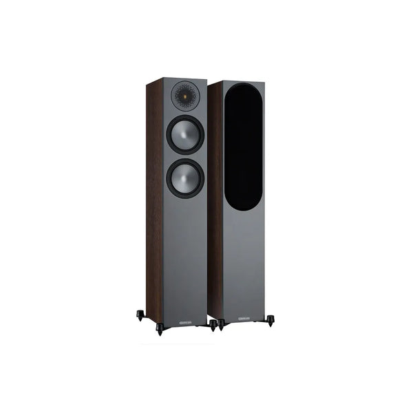 Monitor Audio Bronze 200 (Walnut)/WiiM AMP Combo