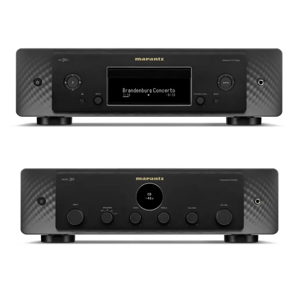 Marantz CD50N & MODEL50 Combo (Black)