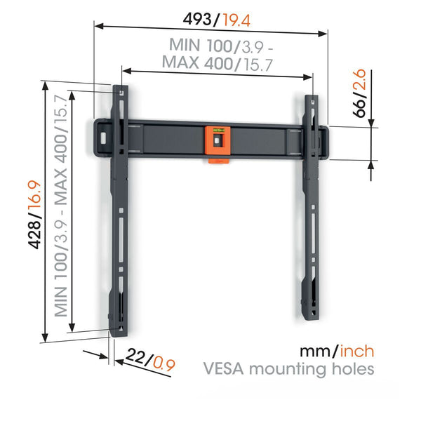 Vogels TVM 1405 Fixed TV Wall Mount