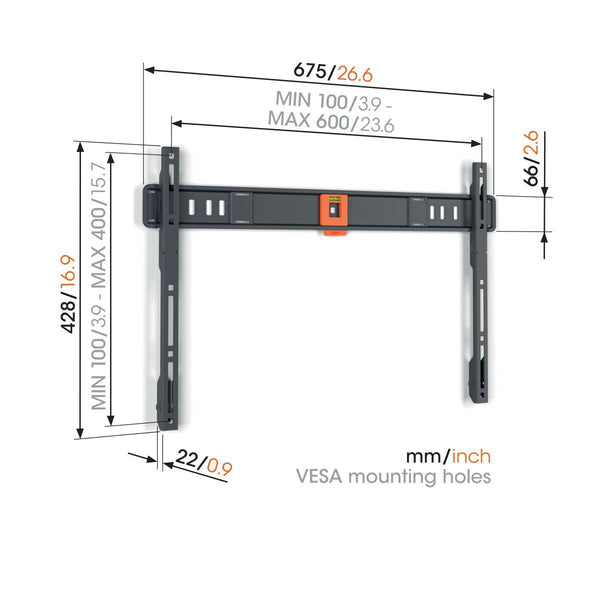 Vogels TVM 1605 Fixed TV Wall Mount